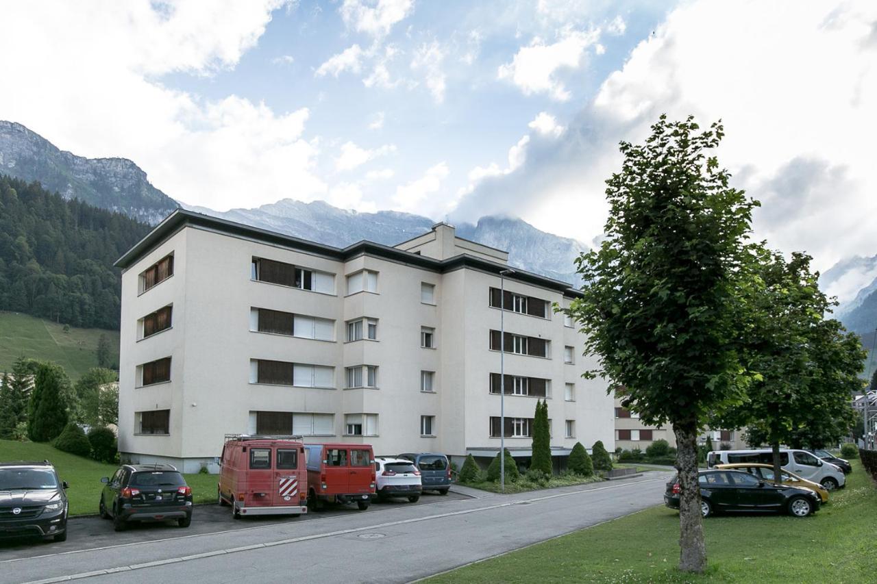 Spirit Apartments - Studio 2 - Kueche - Parkplatz Engelberg Exteriér fotografie
